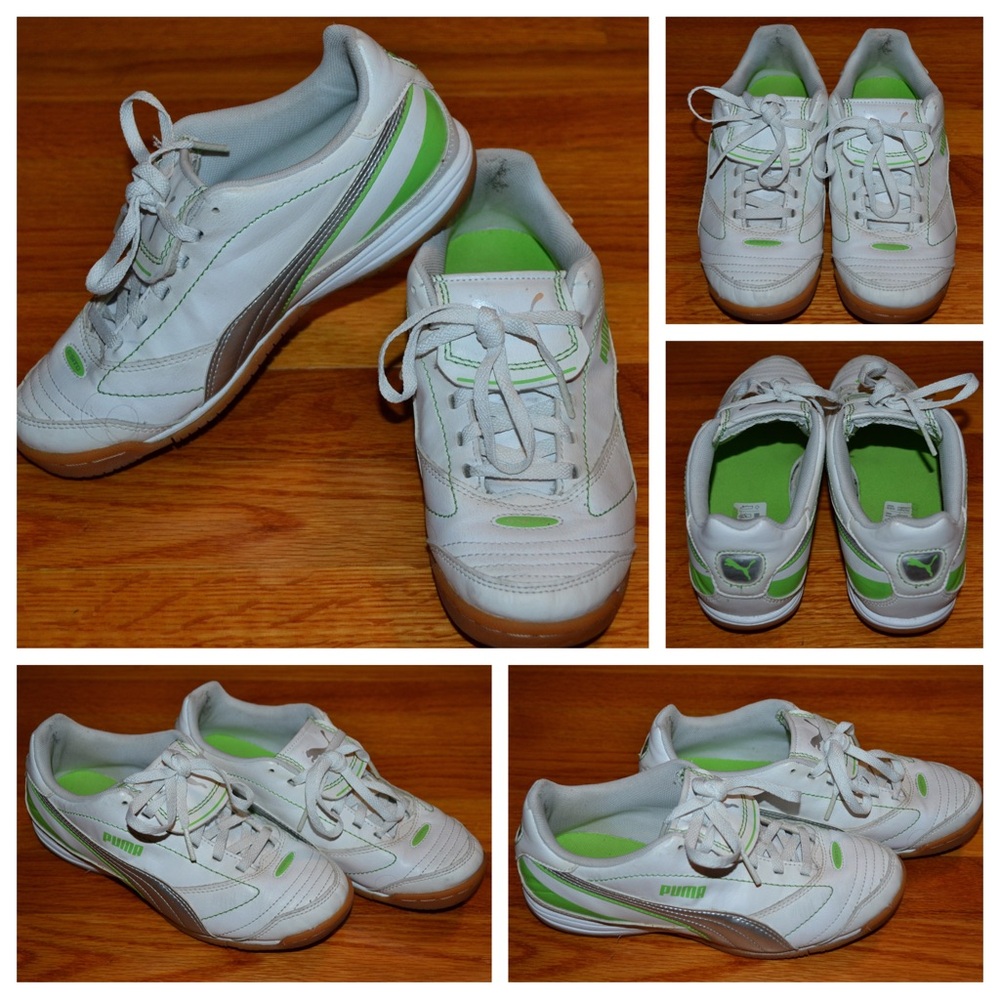 Women’s Puma indoor soccer shoes, size 6.5